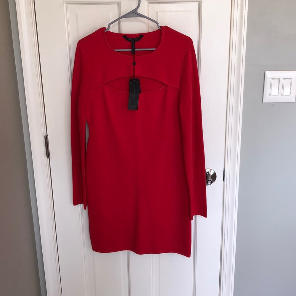 BNWT BCBG RED SEXY DRESS
